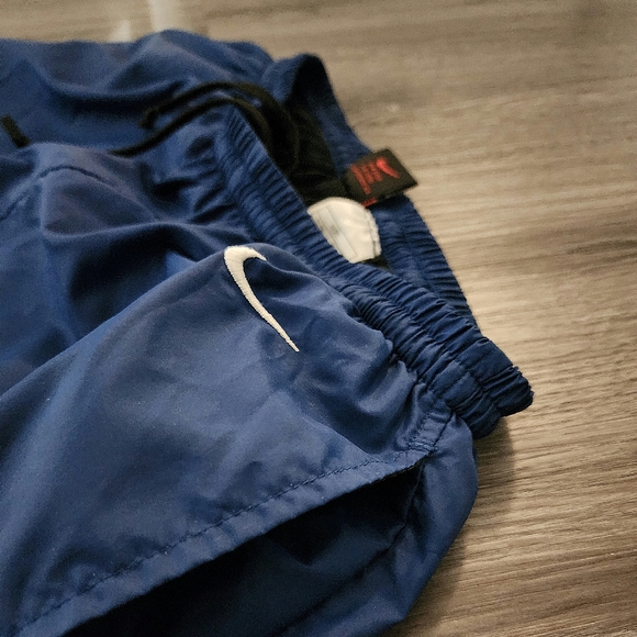 Vintage x 90s Nike Swoosh Waist Line Men's Track Pants - Picture 7 of 12